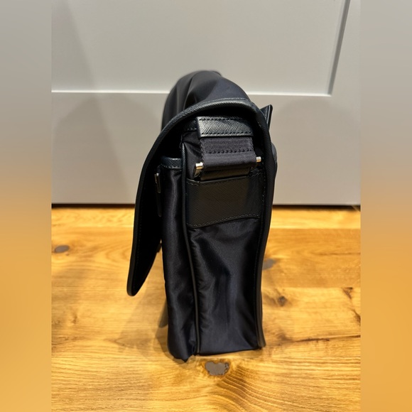 Prada Messenger Bag - Medium, Navy Blue Nylon - Picture 11 of 11